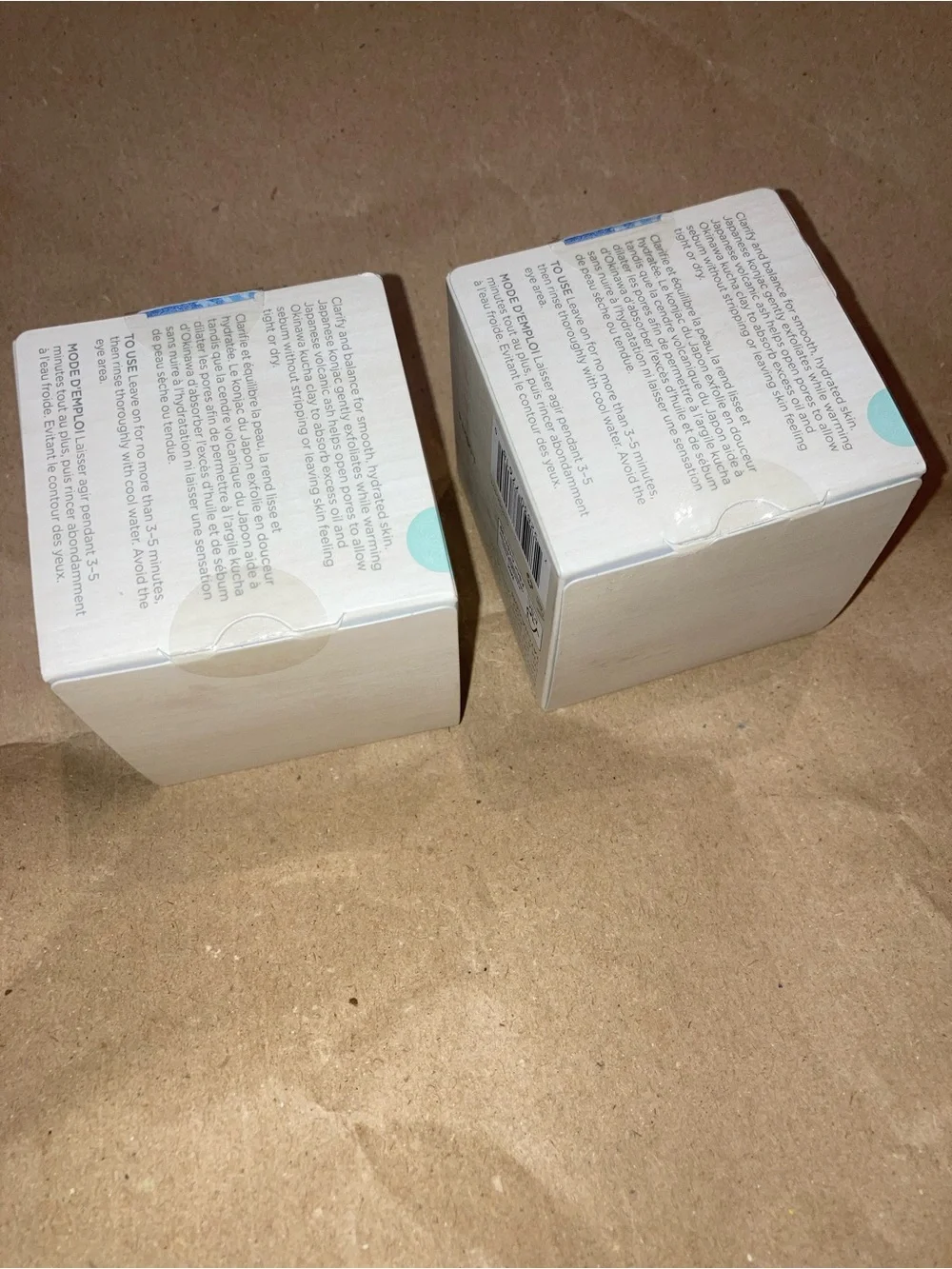 2 x tatcha the clarifying mask 50ml